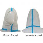 Protective Microporous Nonwoven Coverall With Stick Strip Customized Request Accepted for sale