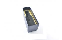 China Handcrafted Cardboard Wine Box With EVA Insert 1200g Thick Cardboard Material supplier
