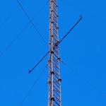 Steel Bar Triangular Radio Telecom Guyed Wire Tower