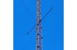 China Steel Bar Triangular Radio Telecom Guyed Wire Tower supplier