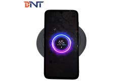 China new design black wireless charger for mobile phone supplier