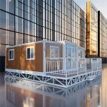 Luxury Expandable Container House 20FT 40FT Home Fast Installation for Residence for sale