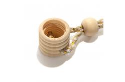 China Flat Round Hanging Glass Diffuser Bottles Car Perfume 8ml supplier
