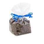 2mil Flat Bottom Gusset Poly Packaging Bag Heat Seal Paper Insert for sale