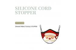 China Black Silicone Cord Stopper | Drawstring Toggle Stopper supplier