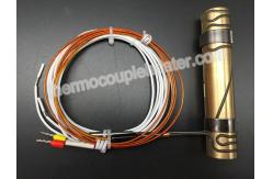 China Inner Diameter 15MM Press In Brass Coil Heaters With Thermocouple J supplier