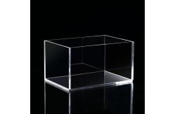 China Custom Printed Clear Acrylic Boxes Acrylic containers with Lid supplier