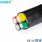 Low Voltage 50mm2 70mm2 120mm2 2 3 4 Core PVC Insulated Unarmoured Aluminium Power Cable for sale