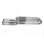 Double Quartz Tube Quartz Glass Tube Transparent Durable for Industrial for sale