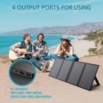 60W Monocrystalline Solar Folding Bag Lightweight Portable Folding Solar Panel Kit