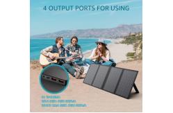 China 60W Monocrystalline Solar Folding Bag Lightweight Portable Folding Solar Panel Kit supplier
