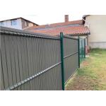 50x200mm H2.43m Privacy Steel Fence Galvanized PVC Coated for sale