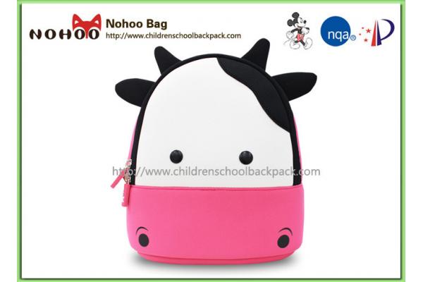 Animal Cow Neoprene Toddler Backpack ROHS / REACH / CPSIA / SGS Approved