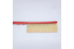 China One Row Plastic Handle Horsehair Bee Brushes For Beekeeping supplier