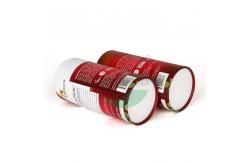China Red Pantone Round Box Paper Tube Packaging Tea Tins Customized supplier