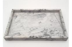 China Light Colour Stone Serving Tray 30cm x 20cm x 3cm Rectangular Shape supplier