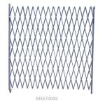 Warehouse Entrance Swing Steel Folding Security Gates 7.5’ Opening X 6.5’ H for sale