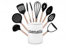 China CIQ Certified Nylon Kitchen Tool Set , Scratchless Nylon Utensil Set supplier