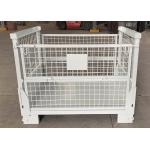 Galvanized Wire Mesh Stackable Pallet Cages Stillage Heavy Duty 1200x1000 for sale