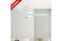 China 52  Low Energy Saving Silent Ceiling Fan With Remote ABS Plastic Blades supplier