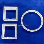 Professional Custom Opaque Quartz Ring High Temperature Resistant for sale