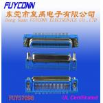 36 Pin Centronic PCB Right Angel Female Printer connector with Jack Screws and Board Lock for sale