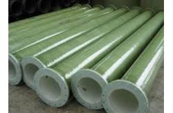 China High Thermal Resistant FRP Round Tube Air Duct Pipe For Environment Protection supplier