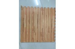 China SGS Certification 10mm Soft Wood Look Interlocking Foam Tiles supplier