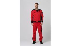 China Outside 250gsm Mens Work Uniforms Microfleece Inside Spring Work Jackets supplier