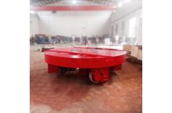 China 50 Ton Electric Material Handling Turntable Heavy Duty Transfer Trolley supplier
