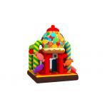Manufacturer Inflatable Bouncy House With Slide New Design Candy Inflatable Combo