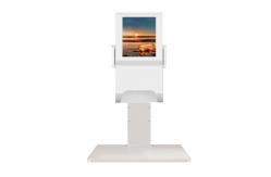 China Touch Display 350cd/m² 21.5 Hand Sanitizer Kiosk Android 7.1.2 supplier
