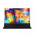 Aluminum Alloy Frame Transparent OLED Touch Display Advertising Player with High Brightness and 4K Ultra HD Resolution for sale