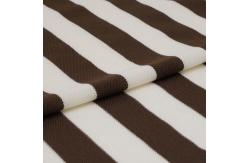 China Skin Friendly Striped Material Fabric 190gsm Stretch Modal Texture For Polos Shirt supplier