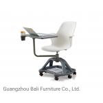 Modern Swivel Office PP Plastic Training Room Chairs with Writing Tablet for sale
