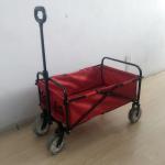 Small Size Folding Beach Wagon Outdoor Utility Foldable Beach Wagon 102cm for sale