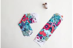 China Antibacterial Fabrics Custom Photo Print Socks 3D Printing supplier