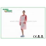 Oil Prevention 0.08mm Disposable Polyethene Apron for sale