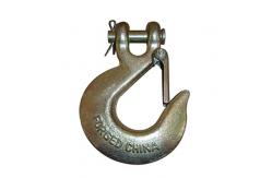 China Alloy Steel G80 Hook Zinc Plated Clevis Slip Hook With Latch supplier