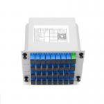 1:32 1.5m Fiber Optic PLC Splitter SC UPC Cassette Type in EPON BPON and GPON network for sale