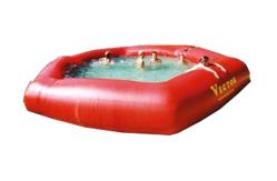 China Mobile Indoor Square Shaped Kids Inflatable Pool for Home Using supplier