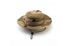 China 100% Cotton Fisherman Bucket Hat With Strings Plain Pattern Quick Dry supplier