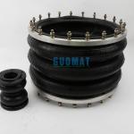 Heavy-Duty Equipment Air Spring 3H480312 with Flange Ring Triple Convoluted