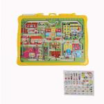 Children's Interactive Magnetic Maze Toys Two Sides Urban Traffic For 2 Year Olds for sale