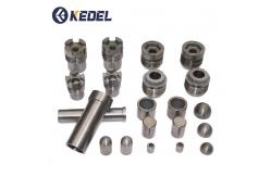 China YG6X Tungsten Carbide Thread Nozzle Of PDC Oil Drilling Bit Cross Slot Teeth supplier