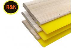 China High Abrasion Polyurethane Squeegee Blades For Screen Printing FDA SGS Standard supplier