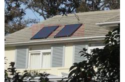 China Flat Plate Solar Collector Solar Water Heater Super Warm Rock Wool Insulation supplier