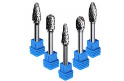 China 14 Long Shank Set 3mm Carbide Rotary Burr For Polishing supplier