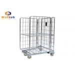 Foldable Carry Trolley Cart Roll Container Trolley Easy To Handle With Trundles for sale