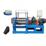 Solid Silicone Rubber Making Machine , Rubber Mixing Roller Mill 380V 7.5 kW for sale